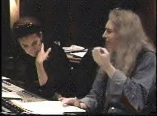 Celine Dion and Jim Steinman working together