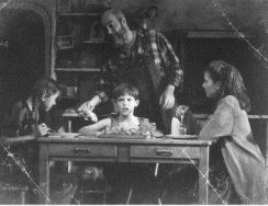 The family at dinner