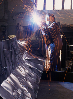 metalworking, even more sparks flying