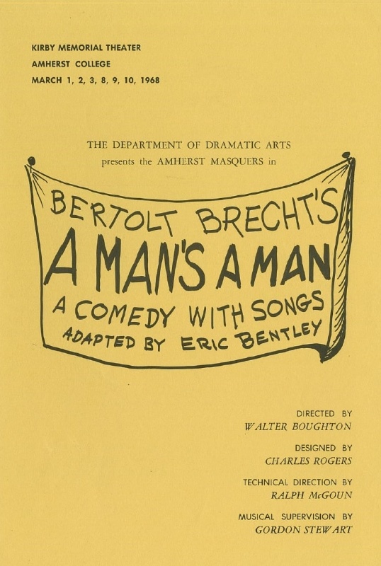 Program for A Man's A Man