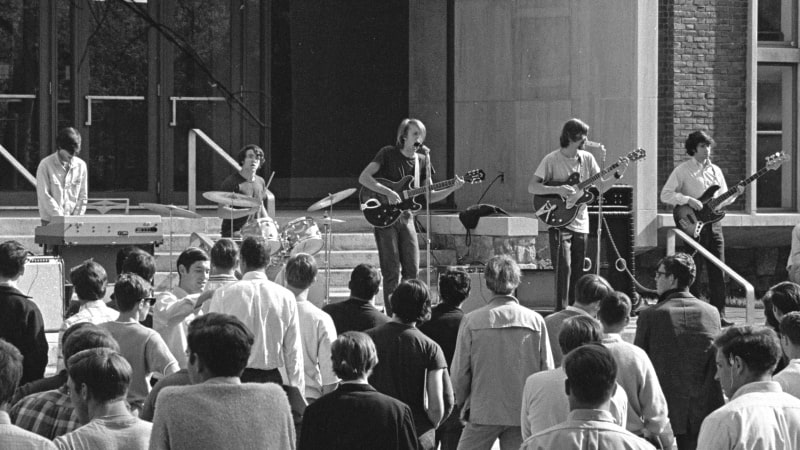 Leaves Of Green, Amherst college band, 1968