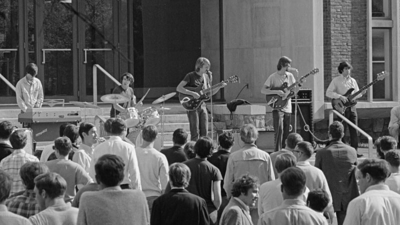 Leaves Of Green, Amherst college band, 1968