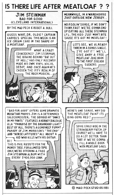 Bad For Good Cartoon : See text description below