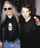 Steve and Jim Steinman at Top Of The Pops