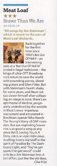 The Toronto cast of Bat Out Of Hell, on press night