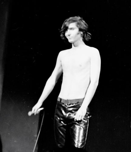 Jim Steinman as Baal in his 1969 musical The Dream Engine
