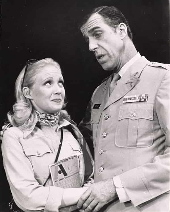 Kimberly Farr and Fred Gwynne