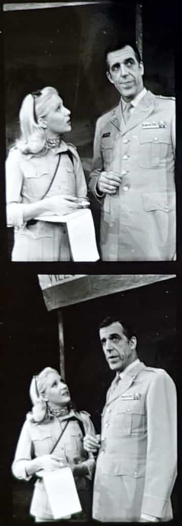 Kimberly Farr and Fred Gwynne