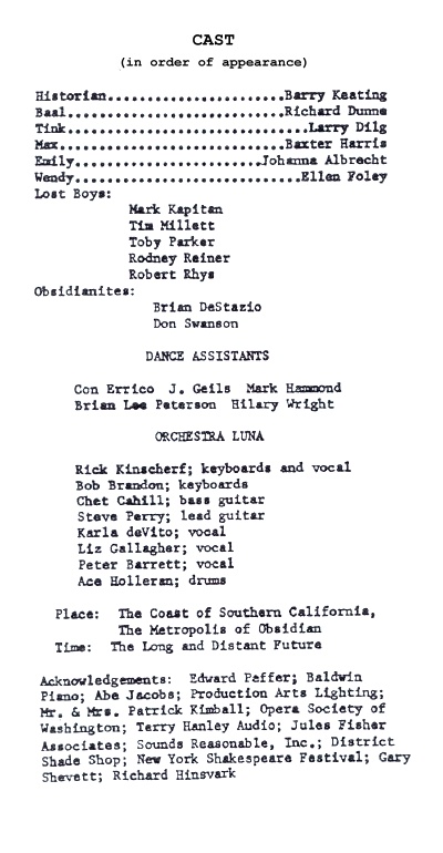 Neverland Cast