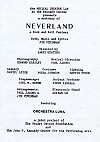 Kennedy Center Program